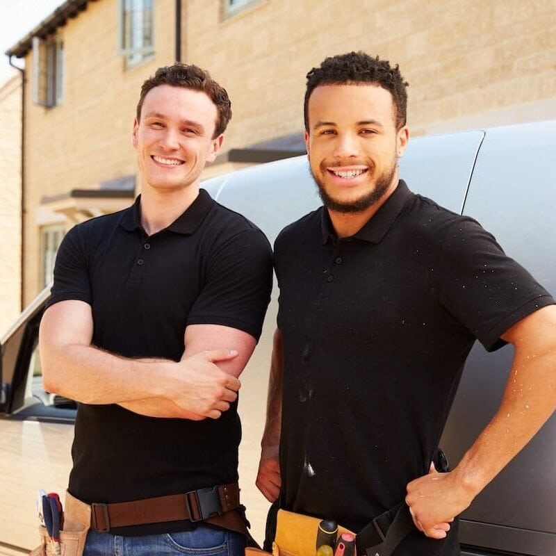 Professional trades contractors representing local service businesses served by Social Status Inc